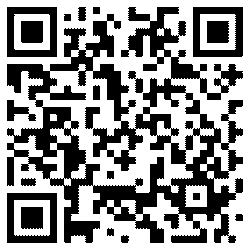 Intro-Bild Ein schwarz-weißer QR-Code auf weißem Hintergrund, bereit zum Scannen für den schnellen Zugriff auf die Klösterl-App.